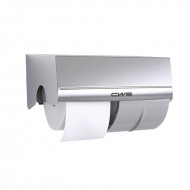 Дозатор тоалетна хартия с 2 ролки CWS Stainless Steel Toilet Paper